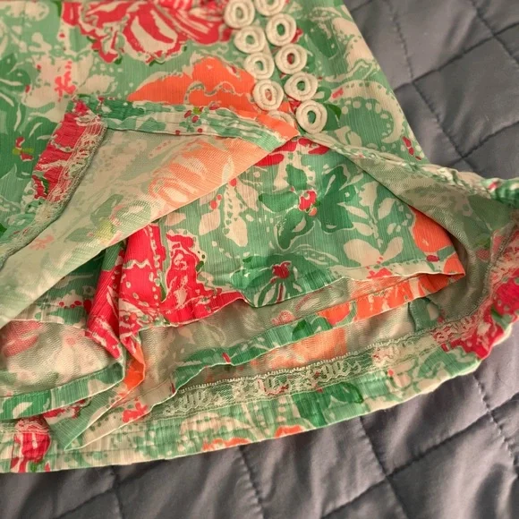 Lilly Pulitzer Lenore Resort Wear Skort Skirt Womens 0 - Picture 3 of 5